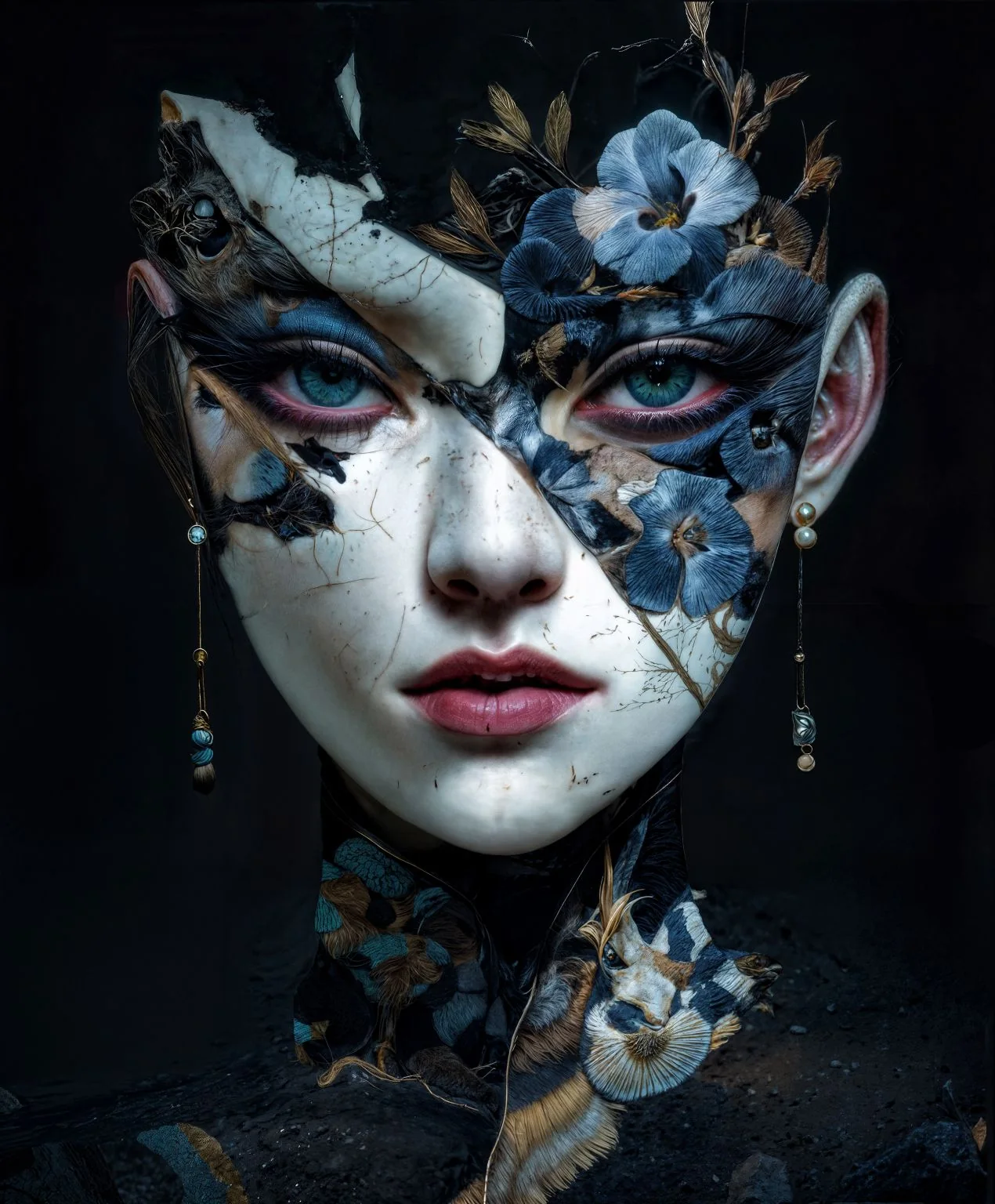 Experimental poem: Overgrown, Alive.